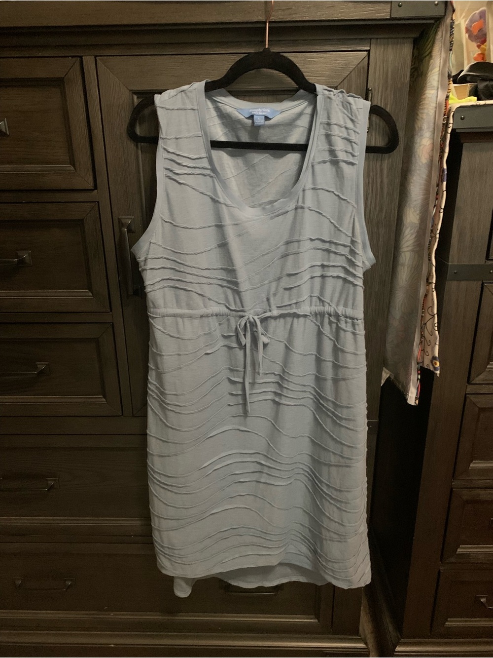 Simply Vera Vera Wang Light Blue Shirt with Blue Label